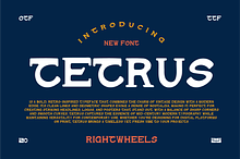 TETRUS - Retro Display Font