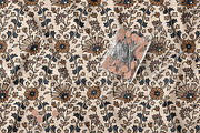 Vintage Damask Floral Pattern, a Pattern Graphic by StudioGlouna (Thumbnail 2 of 9)