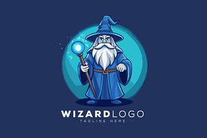 Wizard Logo, a Branding & Logo Template by Xoovion