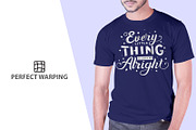 Male t-shirt Mockup-V-2-001, a Shirt Mockup by designvillage (Thumbnail 5 of 6)