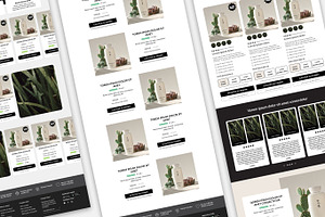 ECOMMERCE LANDING PAGE 2024  BF, a Wireframe Template by StartBrand