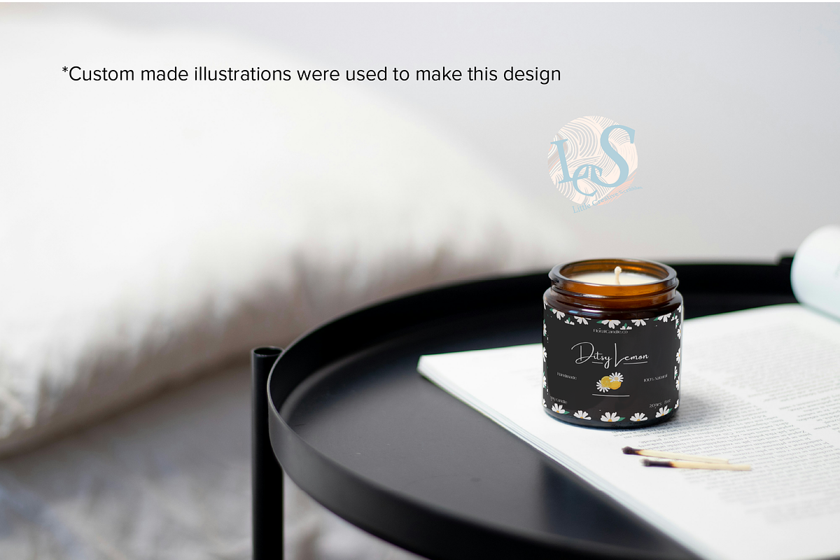 Modern Luxury Candle Label Template, a Stationery Template by Little Creative Scribbles (Photo 3 of 5)