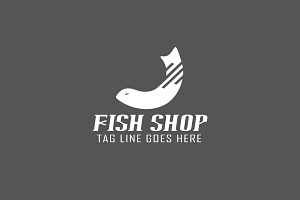 Fish Shop Logo