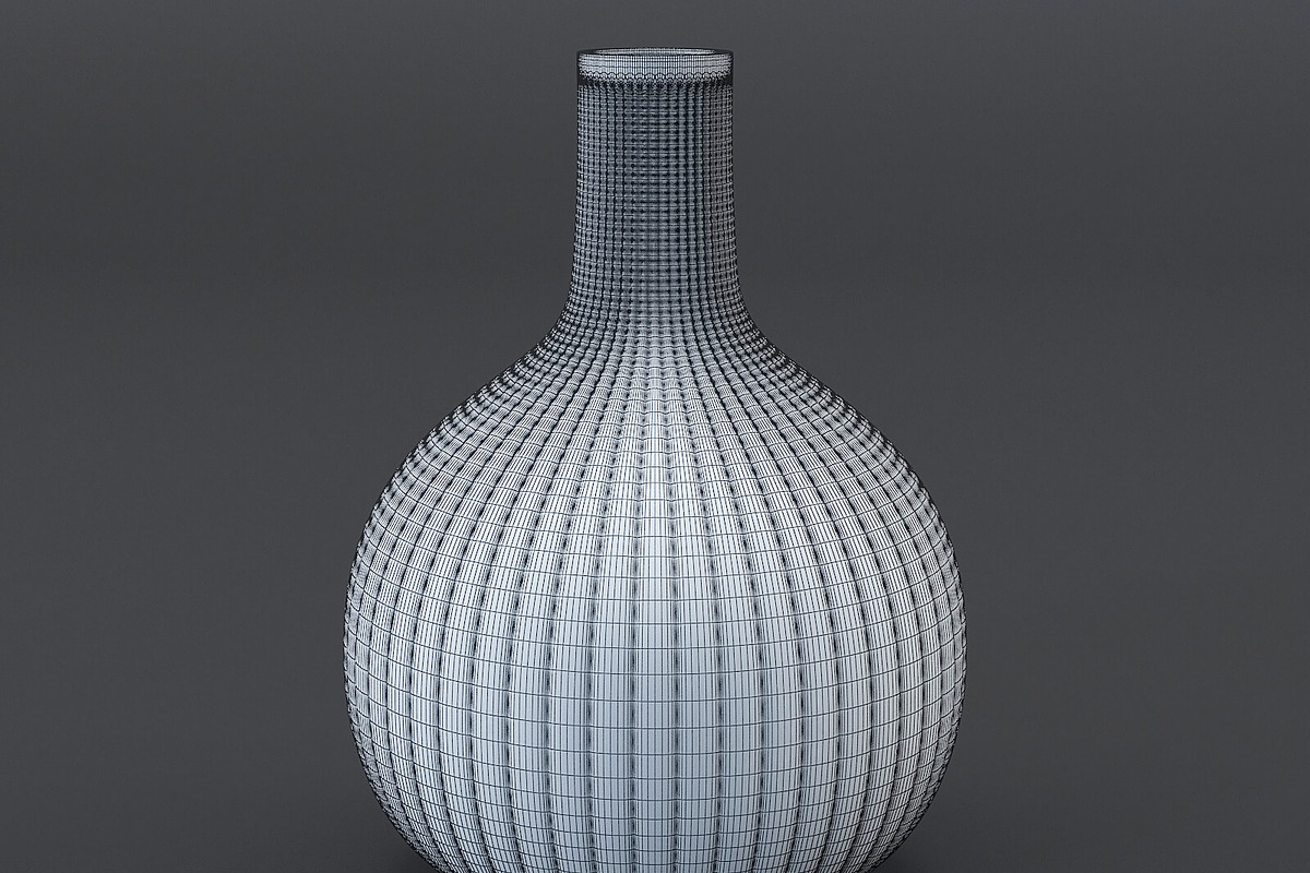 White/Black vases collection, a Furniture 3D Model by RC graphics (Photo 12 of 24)