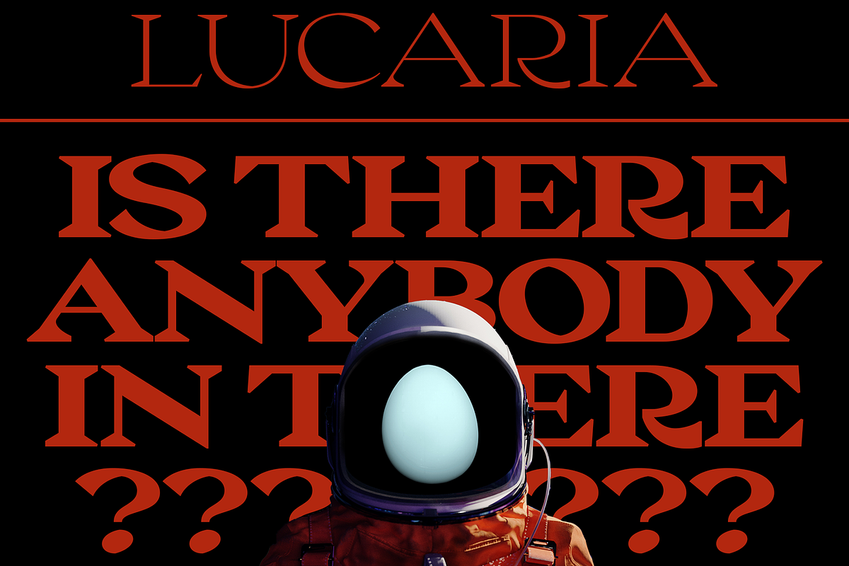 Lucaria - Display Serif Familia, a Serif Font by Jehoo Creative (Photo 2 of 11)