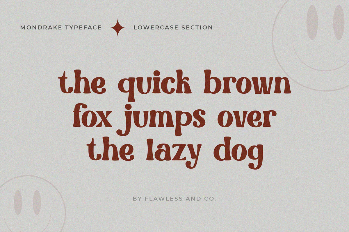 Mondrake, a Symbol Font by Flawless And Co (Photo 6 of 11)