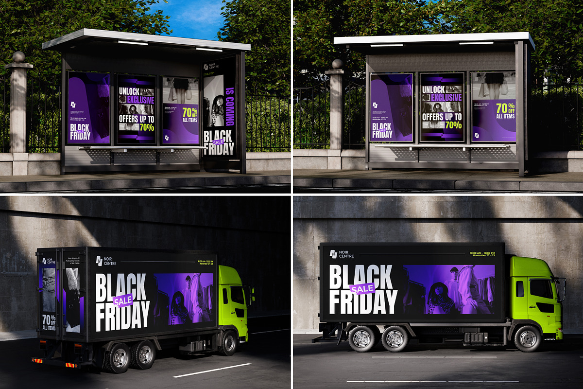34 Black Friday Campaign Mockup, an Advertising Mockup by Vitora Mockup (Photo 11 of 11)