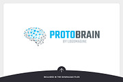 Proto Brain Logo Template, a Branding & Logo Template by LOGOMAGINE (Thumbnail 13 of 16)
