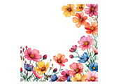 Cosmos Flower Bloom Clipart, an Illustration by Rose Art (Thumbnail 7 of 7)