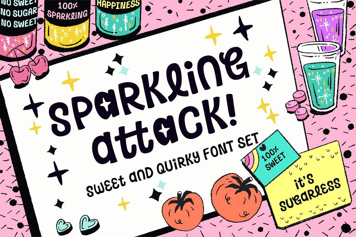 Fun Font Mini Bundle + Extras preview 6