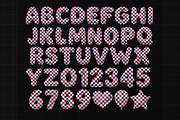 American USA Flag Balloon Font PNG, a Symbol Font by Jozoor (Thumbnail 7 of 9)