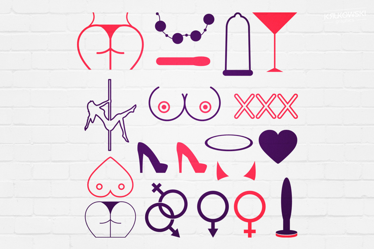 Sexy Adult XXX Badges Logos, a Branding & Logo Template by Krukowski Graphics (Photo 5 of 5)