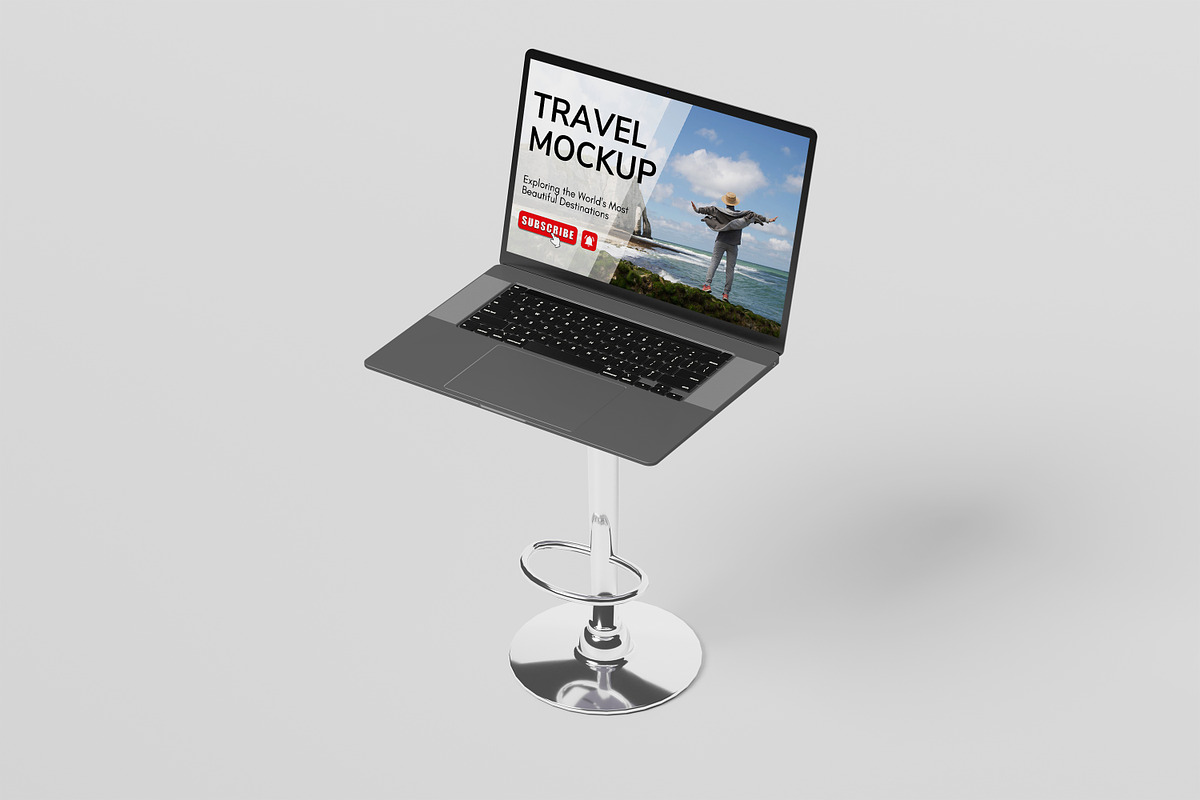 MacBook pro, an Android Mockup by kebunmockup (Photo 4 of 5)