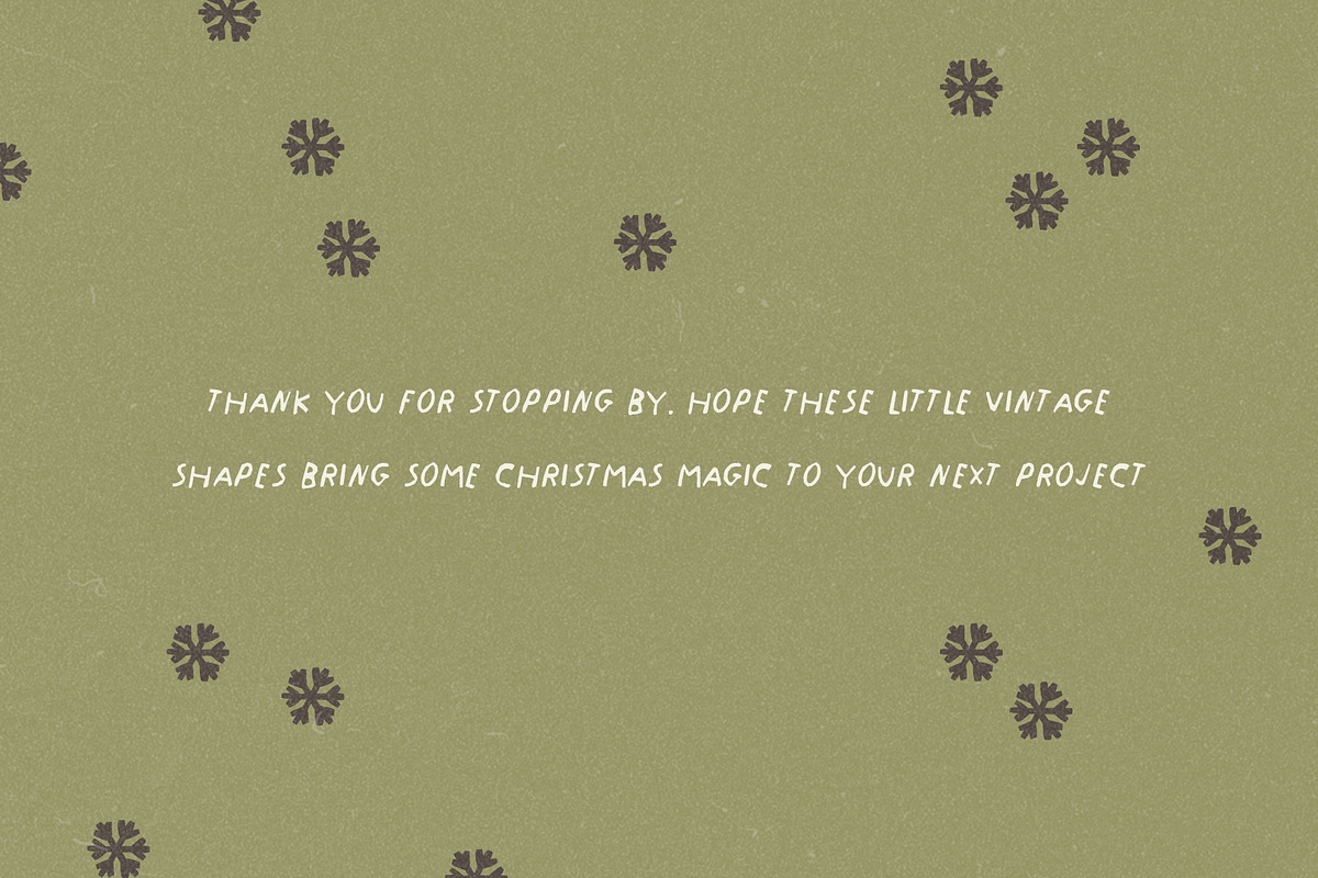 Vintage Christmas: 100 Graphics, a Seasonal Illustration by Veyla (Photo 17 of 17)