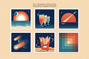 Space Chronicles Branding Collection, a Pattern Graphic by Polar Vectors (Thumbnail 5 of 22)