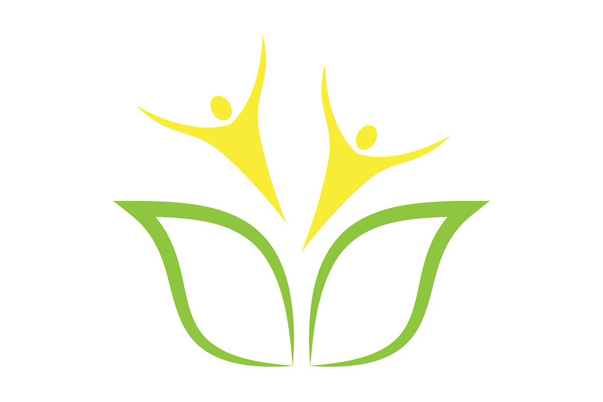 Wellness logo design template, a Branding & Logo Template by Sumberpangan (Photo 1 of 3)