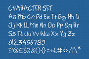 Kids Sketch Handwritten Doodle Font, a Font by PutraCetol Studio (Thumbnail 5 of 5)