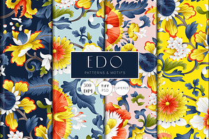 Edo, Luxury Pattern Designs!