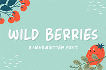 Wild Berries Handwritten Font