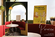 Aesthetic Paris Cafe - Frame Mockup, a Product Mockup by ArtwithFrame (Thumbnail 8 of 21)