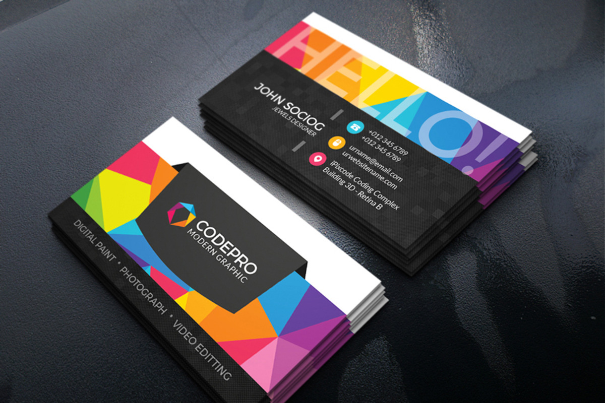 Studio Business card, a Business Card Template by xnorpix (Photo 2 of 2)