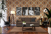 Wall Frame Mock-up, a Household Mockup by Colatudo Store (Thumbnail 10 of 12)