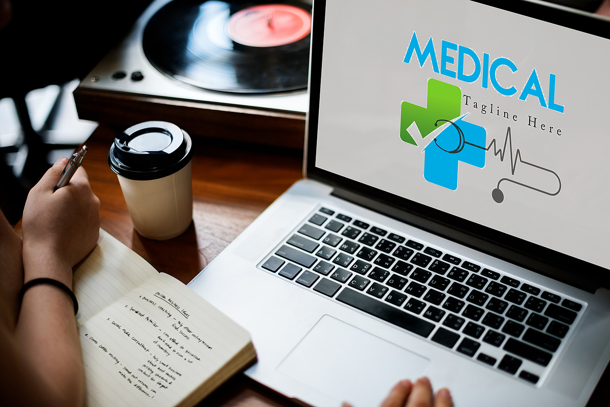 Health Care Logo Design Template, a Branding & Logo Template by YUDesignStore (Photo 5 of 6)