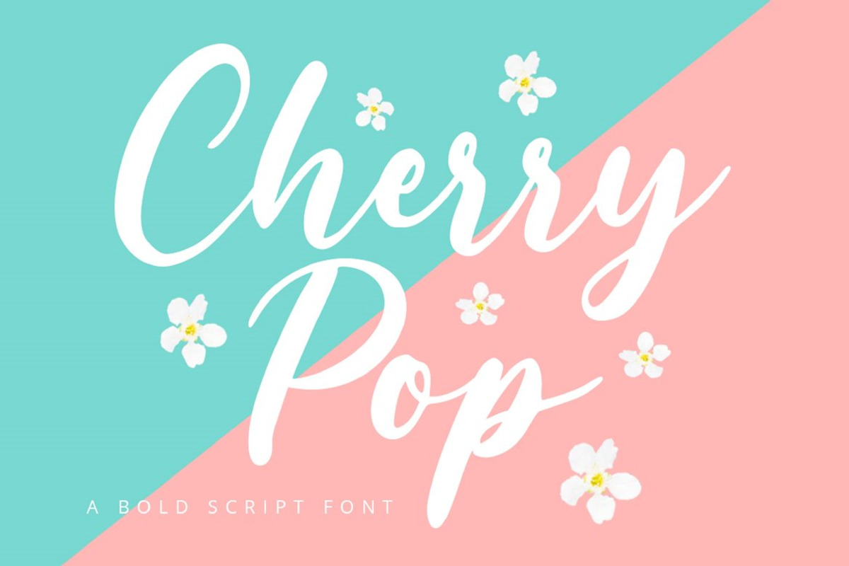 Brush Font Bundle, a Script Font by Flat Icons (Photo 2 of 16)
