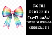 Watercolor Bow clipart Bundle, an Illustration by Designking (Thumbnail 4 of 4)