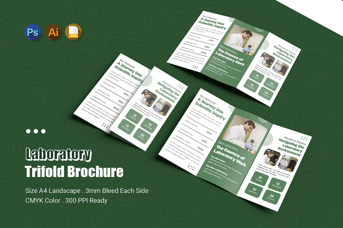 Laboratory Innovative Solution Trifo, a Brochure Template by Esensifiksi.studio