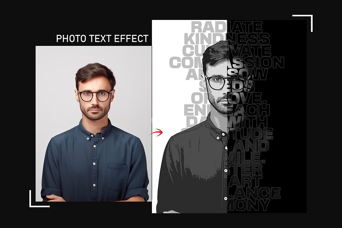 Photo Text Effect Design Bundle, an Action Add-On by Photoshop Action (Photo 12 of 35)
