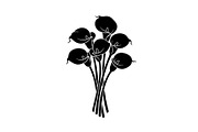 Black Lily Flower Vector Bundle, an Illustration by Designs_River (Thumbnail 33 of 51)
