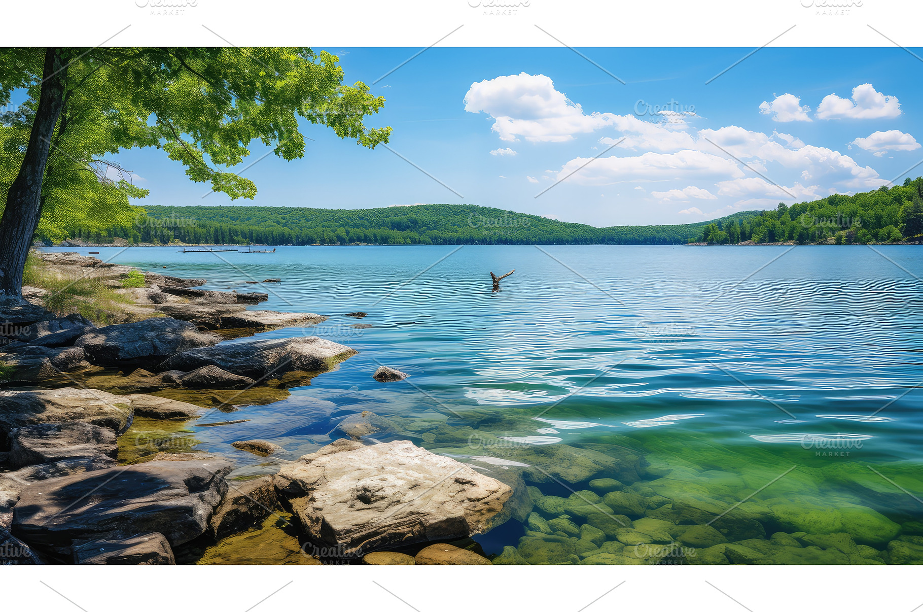 swimming table rock lake ai, a Sports & Recreation Photo by pikepicture