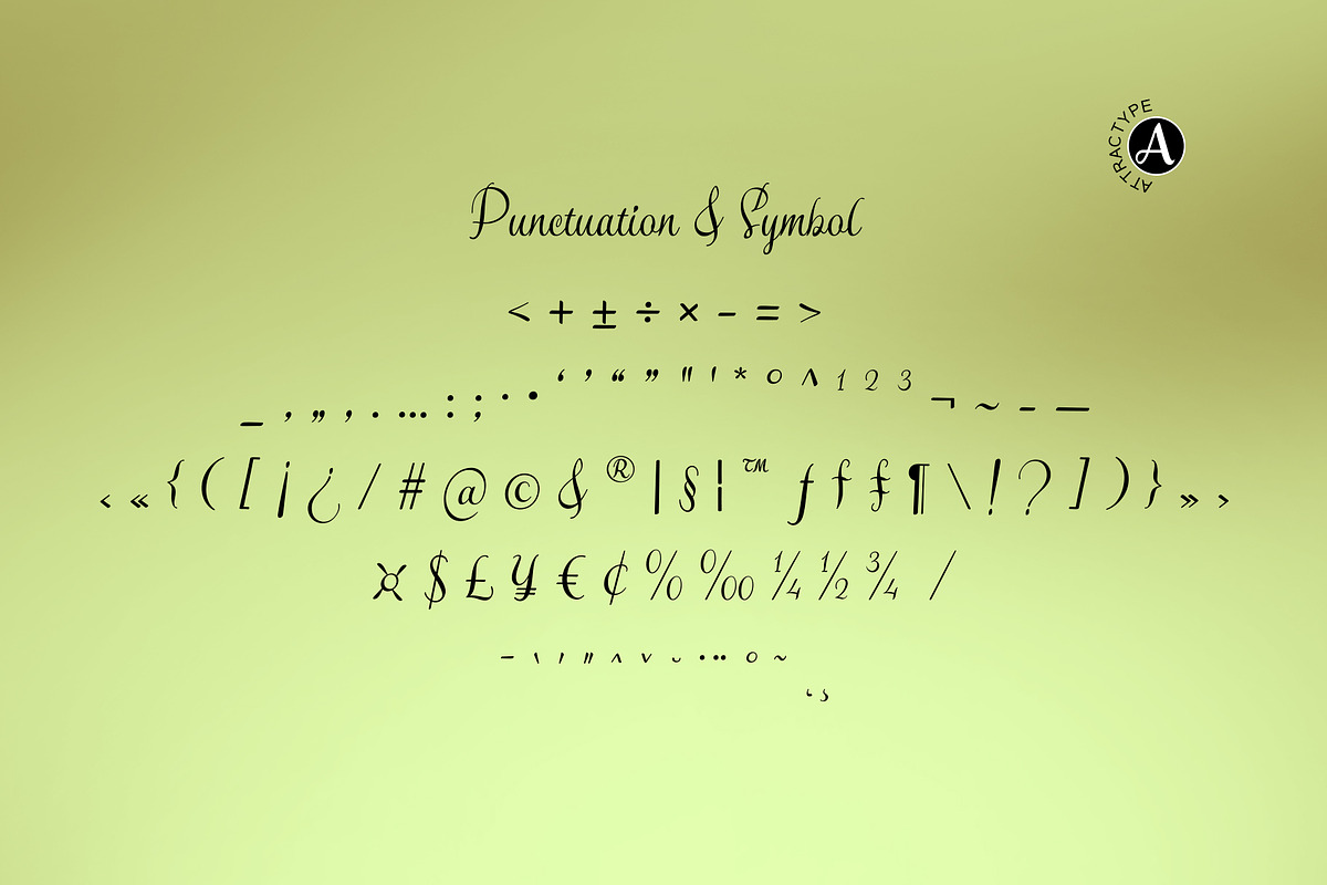 Smiling Moon - Modern script font, a Script Font by Attractype (Photo 8 of 9)
