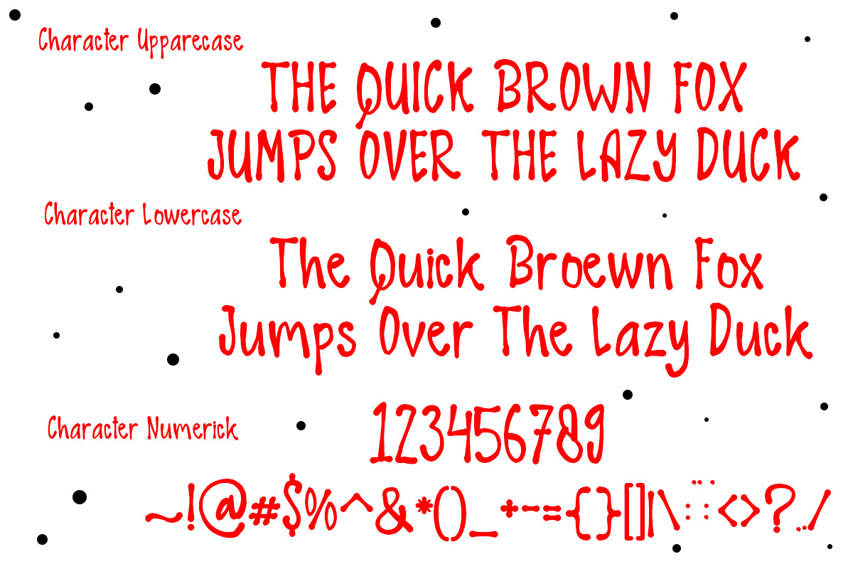 Clay Slimes, a Handwritten Font by Bramcreative (Photo 4 of 4)