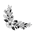 Floral Corner Ornament Clipart Bundl, an Illustration by Creativeshirt (Thumbnail 41 of 48)