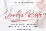 Janetta Rossie | SVG+font duo extra, a Script Font by MLKWSN (Thumbnail 15 of 17)