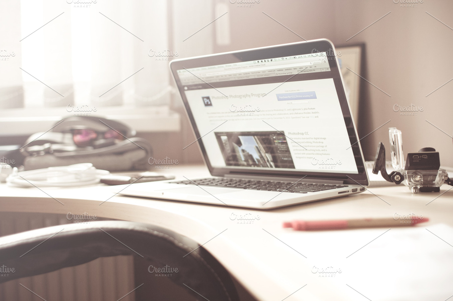 MacBook and Clutter