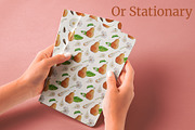 Watercolor Pear Seamless Patterns, a Pattern Graphic by Milla_Zelenyuk_art (Thumbnail 3 of 3)