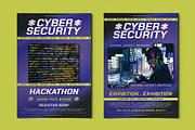 Jimmy - Cyber Security Glitch style, a Flyer Template by Attype (Thumbnail 4 of 4)