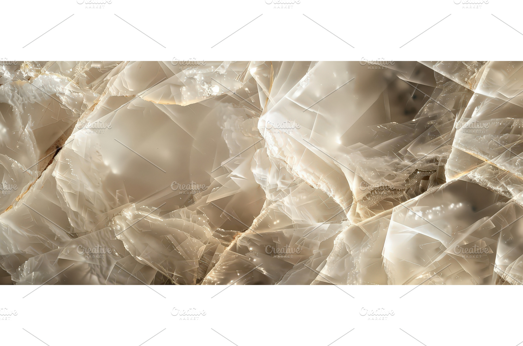 Abstract Shattered Glass with, an Abstract Photo by piter.goskov
