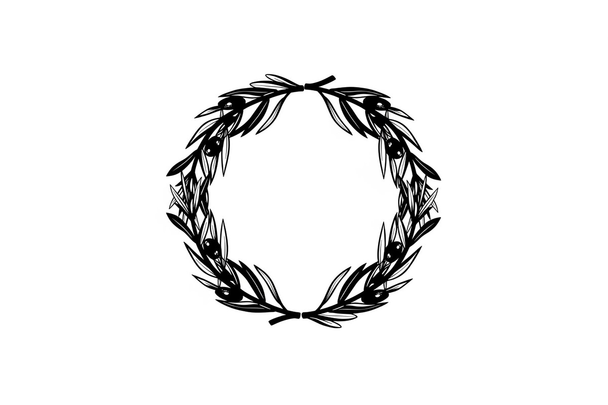 Floral Wreath Circle SVG Bundle, an Illustration by Creativeshirt (Photo 41 of 51)
