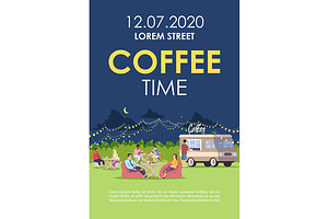 Coffee Time Brochure Template