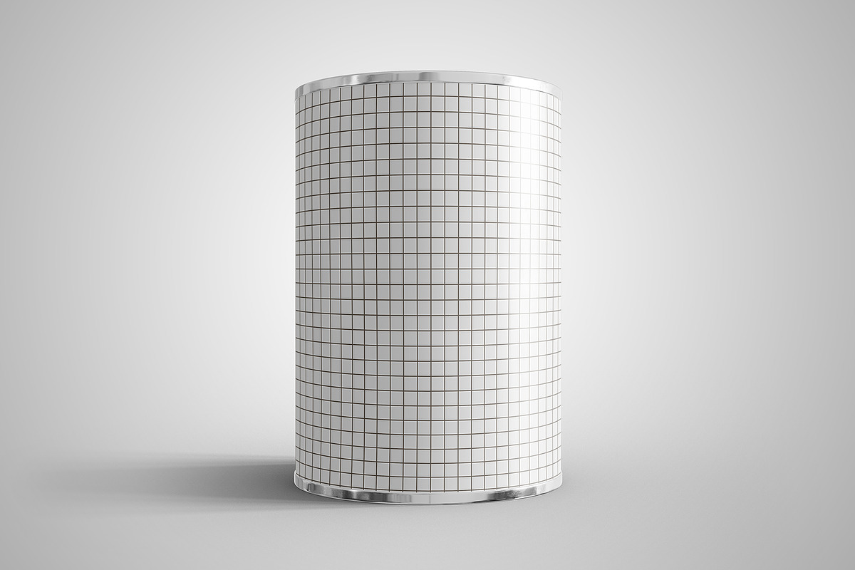 Canned Food Mockup 10 PSD Files, a Cups & Container Mockup by Muhazdinata (Photo 3 of 21)
