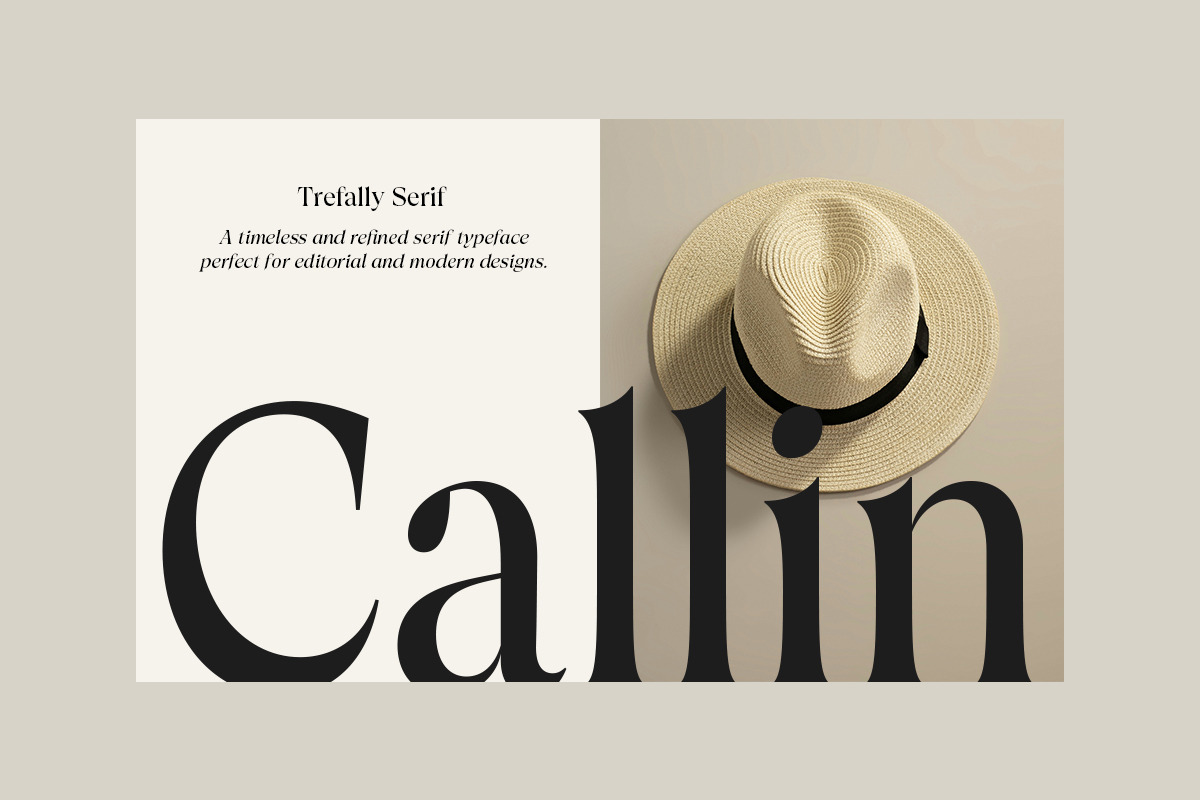 Trefally - Elegant Editorial Serif, a Serif Font by Attract Studio (Photo 7 of 22)