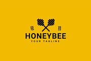 Minimalist Honeybee Logo Bundle, a Branding & Logo Template by Dyn Studio (Thumbnail 2 of 6)