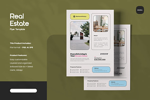 Real Estate Flyer – Vol. 148, a Flyer Template by kdadan.