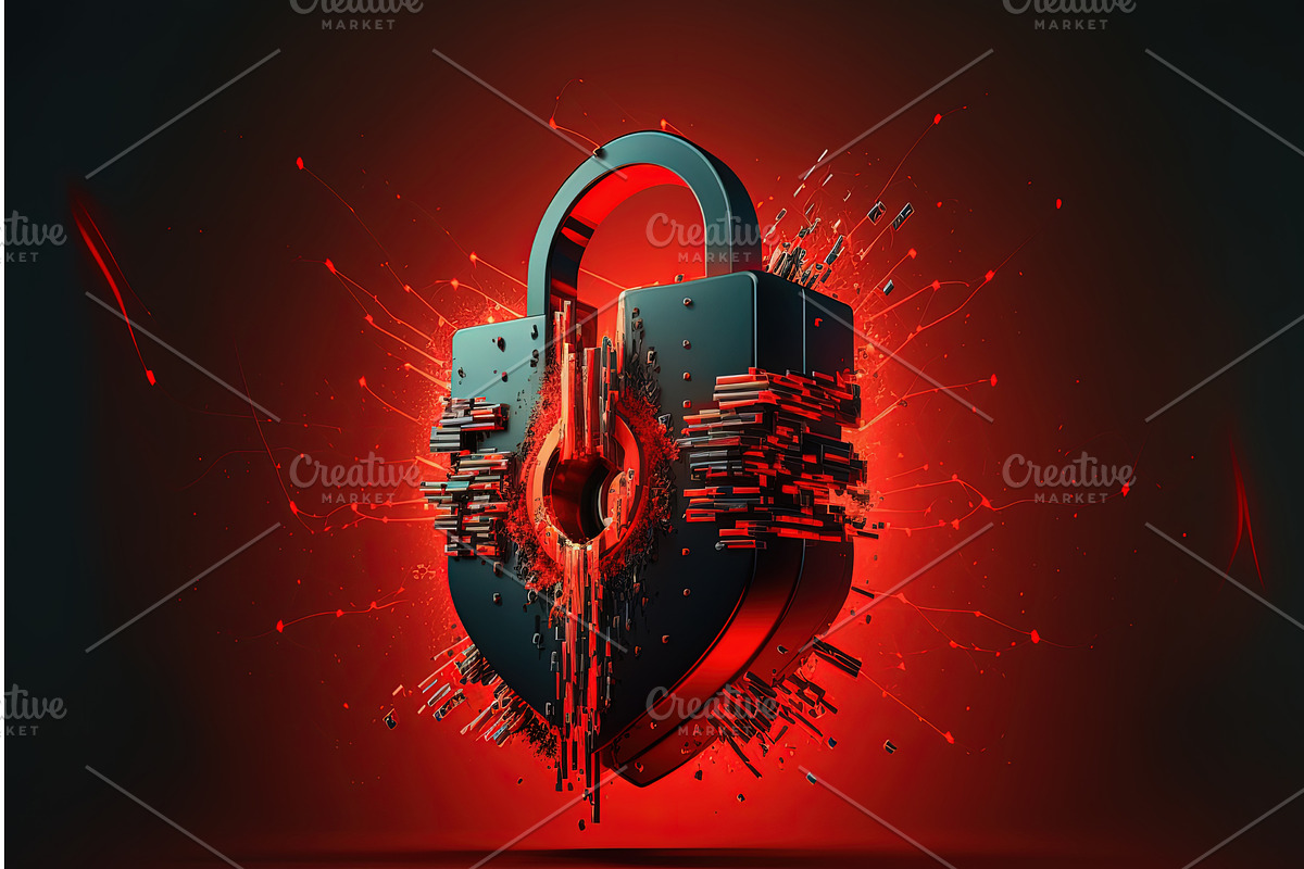 Cyber attack, abstract internet, an Object Illustration by Lermont51