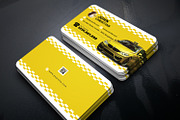 Taxi Business Card, a Business Card Template by GreenPixi (Thumbnail 1 of 3)