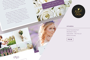 AVANDA Photography Square Brochure